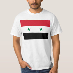 Flagge der Arabischen Republik Syrien - Flagge Syr T-Shirt