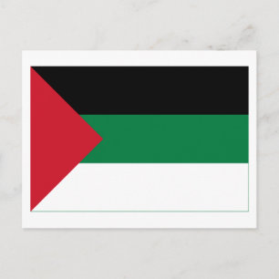 Flagge der arabischen Revolution Postkarte