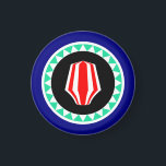 Flagge der Autonomen Region Bougainville Magnet<br><div class="desc">Bougainville - offiziell die Autonome Region Bougainville (Tok Pisin: Otonomos Region bilong Bogenvil), ist eine autonome Region in Papua Neuer Guinea. Die größte Insel ist die Insel Bougainville, während die Region auch Buka Island und eine Reihe von Inseln und Atollen in der Umgebung umfasst. Die aktuelle Hauptstadt ist Buka, liegt...</div>