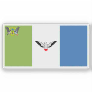 Flagge der autonomen Region Príncipe, São Tomé und Aufkleber