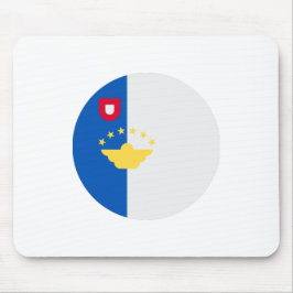 Flagge der Azoren Mousepad