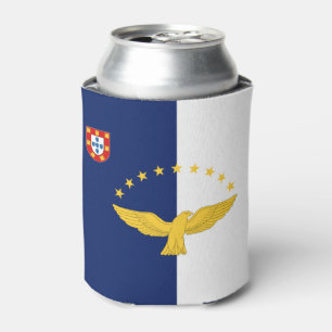 Flagge der Azoren, Portugal Dosenkühler