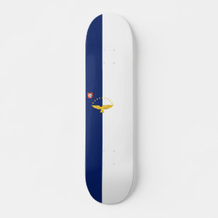 Flagge der Azoren Skateboard