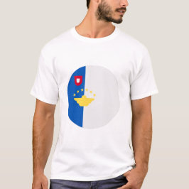 Flagge der Azoren T-Shirt