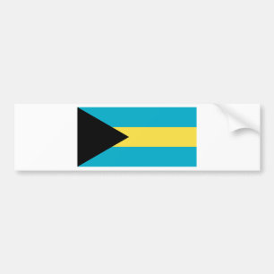 Flagge der Bahamas Autoaufkleber