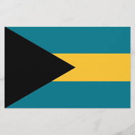 Flagge der Bahamas Briefpapier