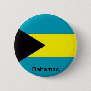 Flagge der Bahamas Button