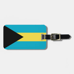 Flagge der Bahamas Gepäckanhänger