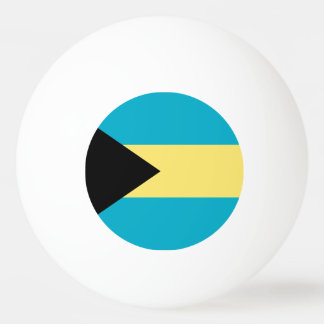 Flagge der Bahamas Gesamtdeckung Tischtennisball