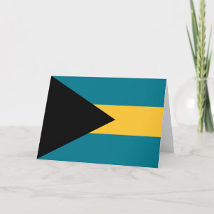 Flagge der Bahamas Karte