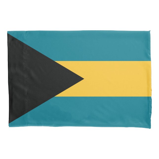 Flagge der Bahamas Kissenbezug (Vorderseite)