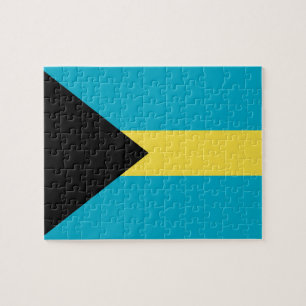 Flagge der Bahamas Puzzle