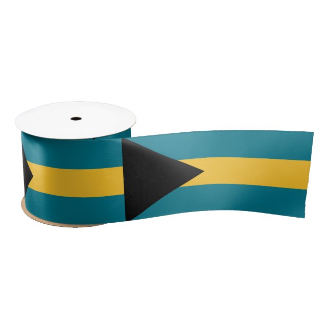 Flagge der Bahamas Satinband (Spule)