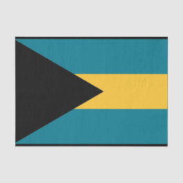 Flagge der Bahamas Seidenpapier