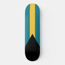 Flagge der Bahamas Skateboard