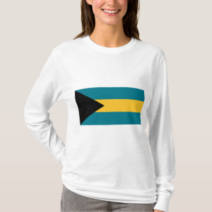 Flagge der Bahamas T-Shirt