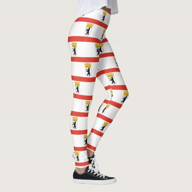 Flagge der Berliner Leggings (Rechts)