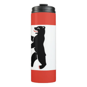 Flagge der Berliner Thermal Tumbler Thermosbecher