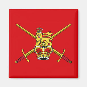 Flagge der britischen Armee (nicht zeremoniell) Magnet