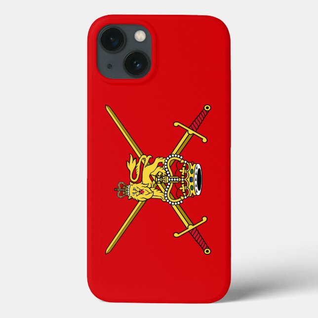 Flagge der britischen Armee (nicht zerimonial) Case-Mate iPhone Hülle (Rückseite)