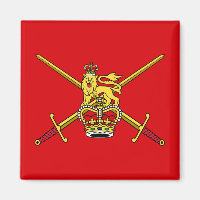 Flagge der britischen Armee (nicht zerimonial)