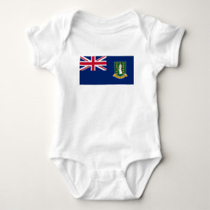 Flagge der Britischen Jungferninseln Baby Strampler