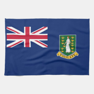 Flagge der Britischen Jungferninseln Geschirrtuch