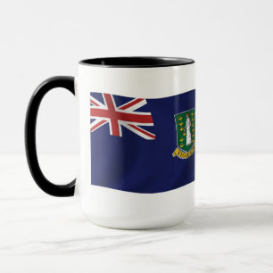 Flagge der Britischen Jungferninseln Kaffeetasse