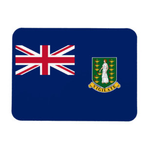 Flagge der Britischen Jungferninseln Magnet