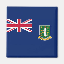 Flagge der Britischen Jungfrau (BVI) Magnet