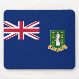 Flagge der Britischen Jungfrau (BVI) Mousepad