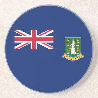 Flagge der Britischen Jungfrau Getränkeuntersetzer