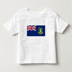Flagge der Britischen Jungfrau Kleinkind T-shirt