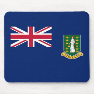 Flagge der Britischen Jungfrau Mousepad
