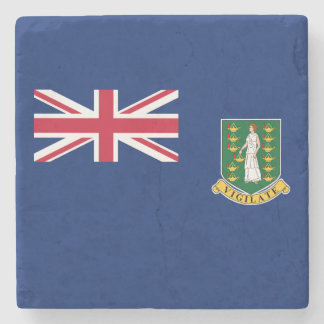 Flagge der Britischen Jungfrau Steinuntersetzer