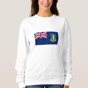 Flagge der Britischen Jungfrau Sweatshirt