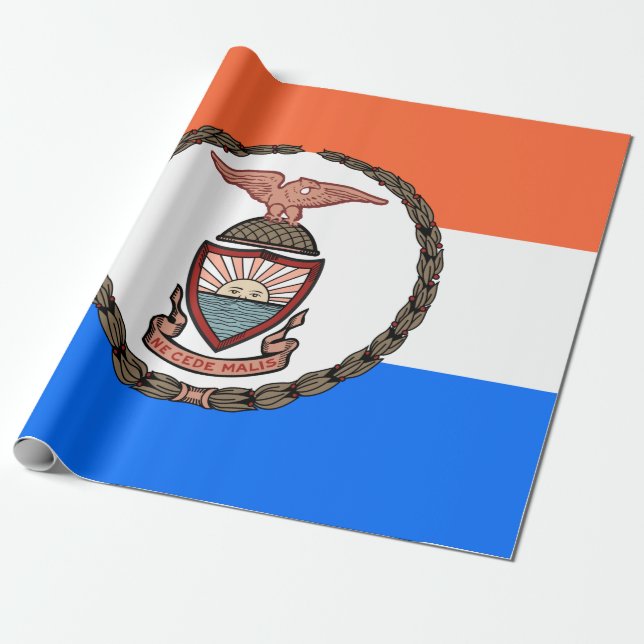 Flagge der Bronx (Borough in New York City) Geschenkpapier (Ungerollt)