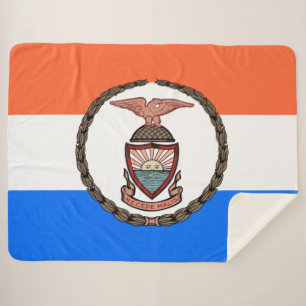Flagge der Bronx (Borough in New York City) Sherpadecke
