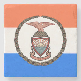 Flagge der Bronx (Borough in New York City) Steinuntersetzer