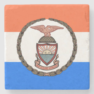 Flagge der Bronx (Borough in New York City) Steinuntersetzer
