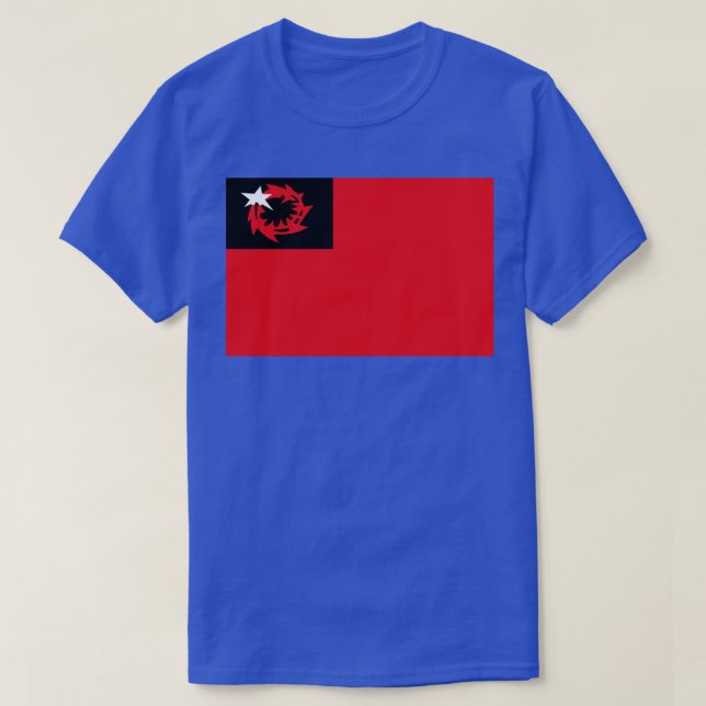 Flagge der Buraku-Befreiungsliga T-Shirt (Design vorne)
