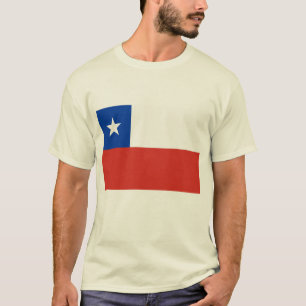 Flagge der Chile-T-Shirts, Knöpfe, Kleid T-Shirt