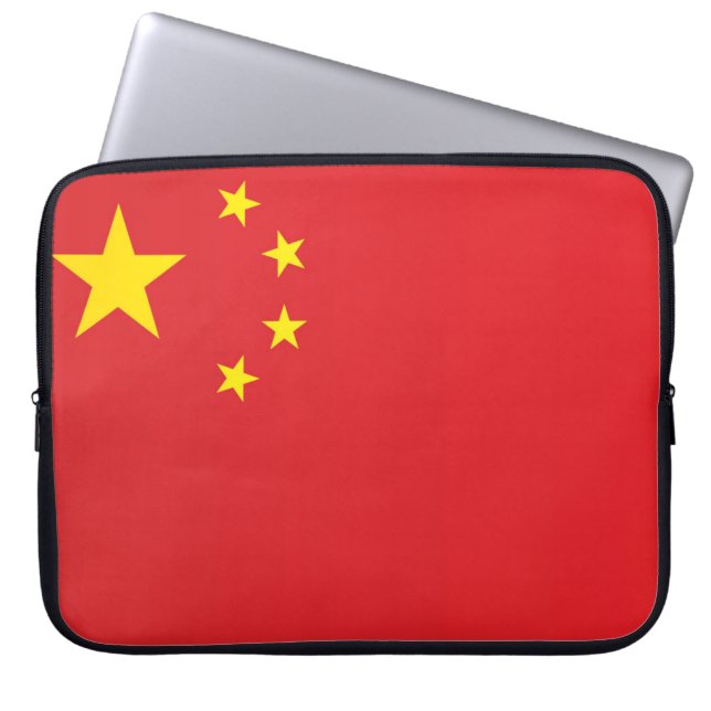 Flagge der China Laptopschutzhülle (Vorderseite)