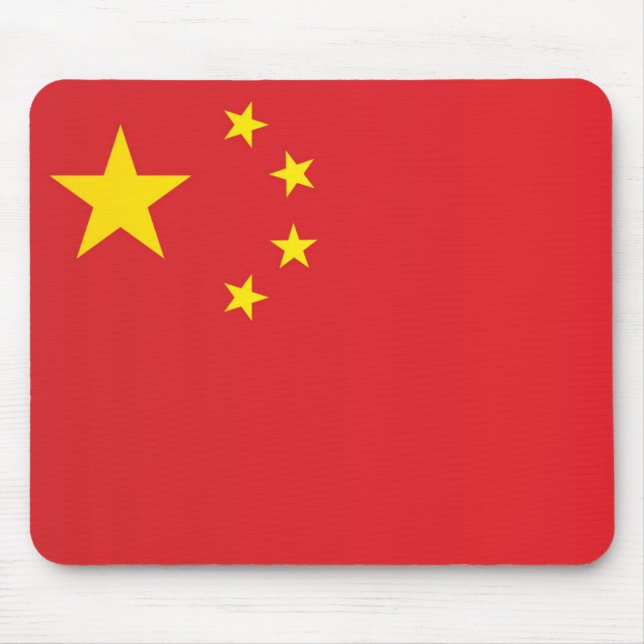 Flagge der China Mousepad (Vorne)