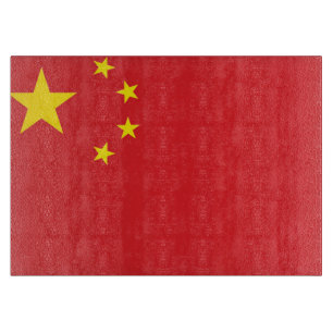 Flagge der China Schneidebrett