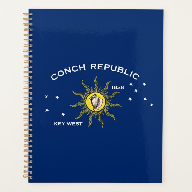 Flagge der Conch-Republik, Flagge von Key West Planer (Vorderseite)