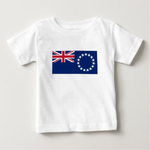 Flagge der Cook Islands Baby T-shirt