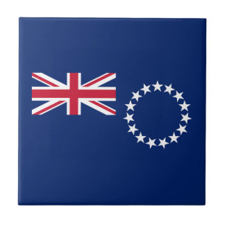 Flagge der Cookinseln Fliese