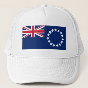 Flagge der Cookinseln Truckerkappe