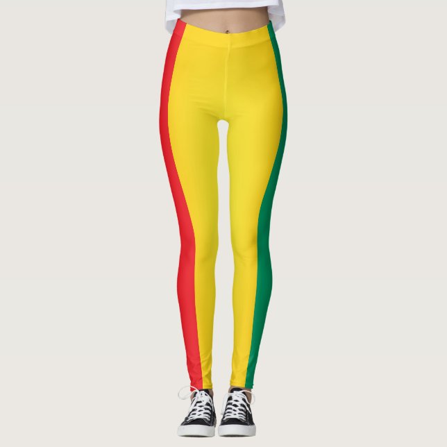 Flagge der Coolen Guinea Leggings (Vorderseite)
